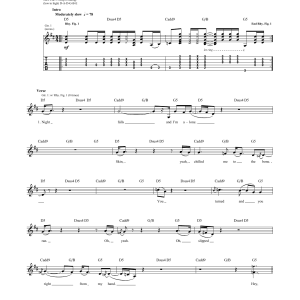 Kenny Wayne Shepherd Blue On Black Musik Noten - Guitar Tab - 20141-0
