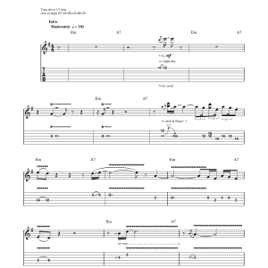 Kenny Wayne Shepherd Deja Voodoo Musik Noten - Guitar Tab - 160421-0