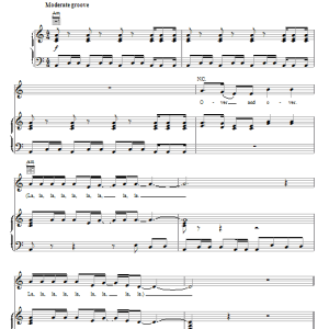 Keyshia Cole (I Just Want It) To Be Over Musik Noten - Piano, Vocal & Guitar Chords - 55213-0