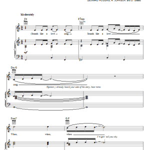Keyshia Cole You've Changed Musik Noten - Piano, Vocal & Guitar Chords - 55219-0