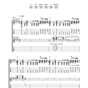 Kings Of Leon Dusty Musik Noten - Guitar Tab - 32472-0