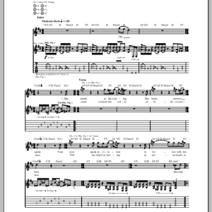 King's X I'll Never Be The Same Musik Noten - Guitar Tab - 99243-0