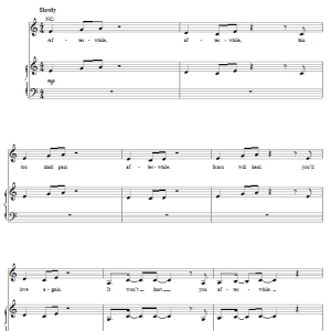 Kirk Franklin Afterwhile Musik Noten - Piano, Vocal & Guitar Chords - 54125-0