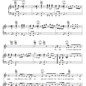 Kirk Franklin He Reigns Musik Noten - Piano, Vocal & Guitar Chords - 55336-0