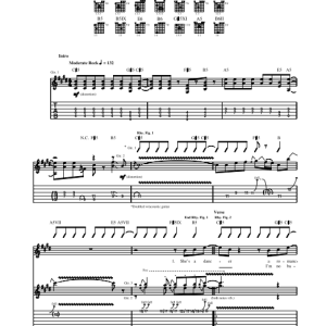 KISS C'mon And Love Me Musik Noten - Guitar Tab - 69267-0