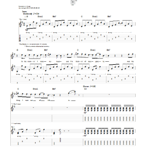 KISS I Want You Musik Noten - Guitar Tab - 82318-0