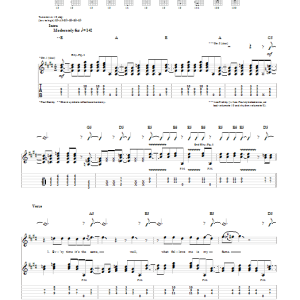 KISS Ladies Room Musik Noten - Guitar Tab - 82327-0