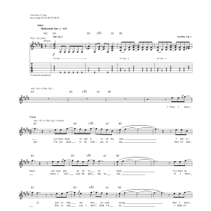 KISS Rip It Out Musik Noten - Guitar Tab - 171990-0