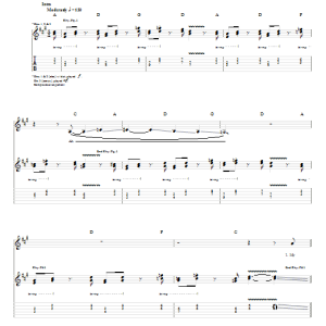 KISS Sweet Pain Musik Noten - Guitar Tab - 65242-0