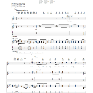 KISS Tomorrow And Tonight Musik Noten - Guitar Tab - 82320-0