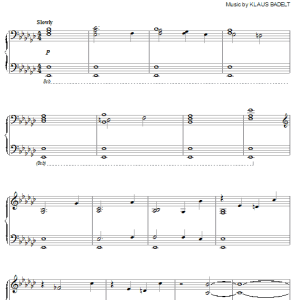 Klaus Badelt Underwater March Musik Noten - Piano Solo - 25200-0