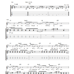 Klaxons Gravity's Rainbow Musik Noten - Guitar Tab - 38221-0
