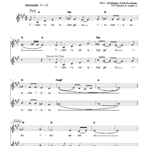 Kol B'seder V'yashvu Ish Musik Noten - Lead Sheet / Fake Book - 66303-0