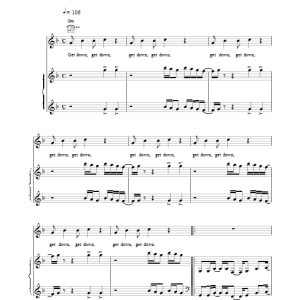 Kool And The Gang Jungle Boogie Musik Noten - Piano, Vocal & Guitar Chords - 17248-0