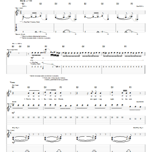 Korn Ever Be Musik Noten - Guitar Tab - 64209-0