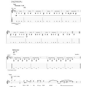 Korn Love Song Musik Noten - Guitar Tab - 54444-0
