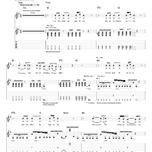 Korn Sing Sorrow Musik Noten - Guitar Tab - 64218-0