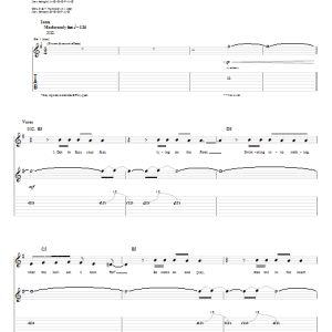 Korn Starting Over Musik Noten - Guitar Tab - 64212-0