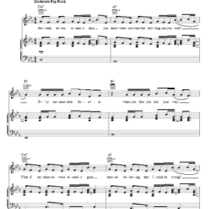 Kris Allen No Boundaries Musik Noten - Piano, Vocal & Guitar Chords - 70798-0