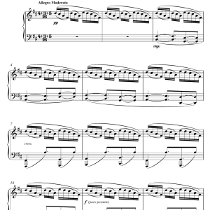 Kris Lennox Sky Piece #2 - Parabolic Horizon Musik Noten - Piano Solo - 118794-0