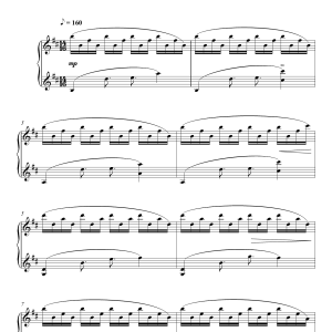 Kris Lennox Vapor Trails I Musik Noten - Piano Solo - 123176-0