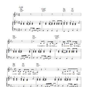 KT Tunstall Funnyman Musik Noten - Piano, Vocal & Guitar Chords - 38986-0