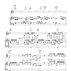 KT Tunstall Lost Musik Noten - Piano, Vocal & Guitar Chords - 104386-0