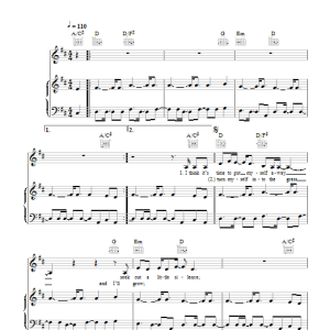 KT Tunstall Someday Soon Musik Noten - Piano, Vocal & Guitar Chords - 38972-0