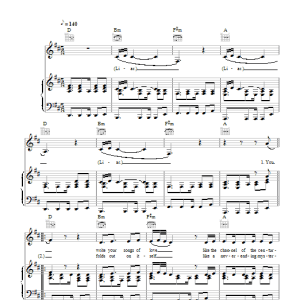 KT Tunstall The Entertainer Musik Noten - Piano, Vocal & Guitar Chords - 104388-0