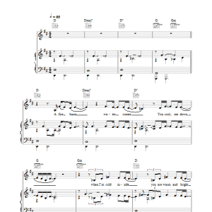 KT Tunstall Universe & U Musik Noten - Piano, Vocal & Guitar Chords - 32456-0