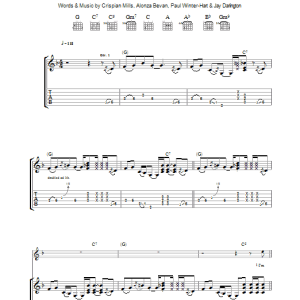 Kula Shaker Grateful When You're Dead/Jerry Was There Musik Noten - Guitar Tab - 37281-0