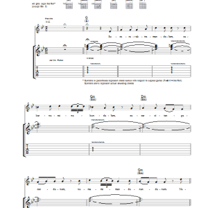 Kula Shaker Namami Nanda Nandana Musik Noten - Guitar Tab - 37318-0