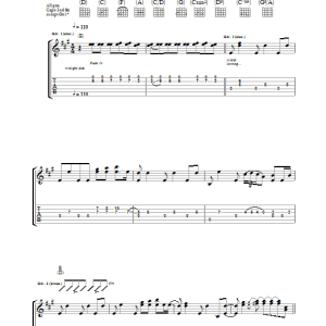 Kula Shaker Sound Of Drums Musik Noten - Guitar Tab - 37315-0