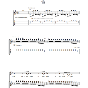 Kula Shaker Timeworm Musik Noten - Guitar Tab - 37322-0