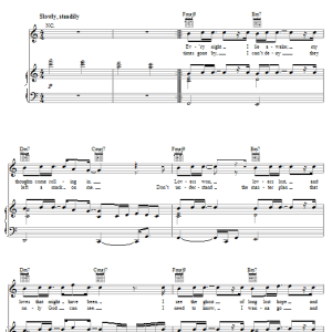 Kyle Let It Go Musik Noten - Piano, Vocal & Guitar Chords - 59138-0