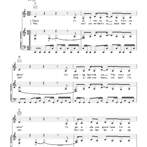 Kylie All The Lovers Musik Noten - Piano, Vocal & Guitar Chords - 102967-0