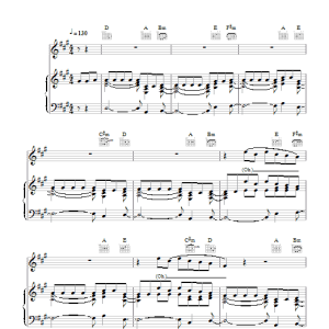 Kylie Get Outta My Way Musik Noten - Piano, Vocal & Guitar Chords - 103700-0