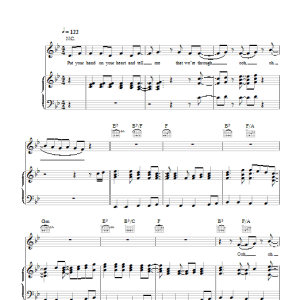 Kylie Minogue Hand On Your Heart Musik Noten - Piano, Vocal & Guitar Chords - 47192-0