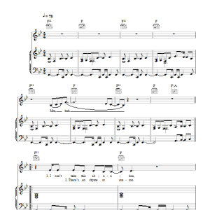 Kylie Minogue Put Yourself In My Place Musik Noten - Piano, Vocal & Guitar Chords - 47856-0