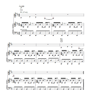 Kylie Minogue The One Musik Noten - Piano, Vocal & Guitar Chords - 42878-0