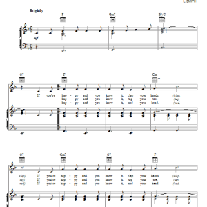L. Smith If You're Happy And You Know It Musik Noten - Piano, Vocal & Guitar Chords - 76560-0