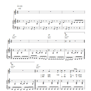 Ladyhawke My Delirium Musik Noten - Piano, Vocal & Guitar Chords - 45730-0