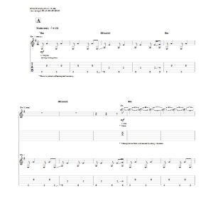 Lamb Of God Barbarossa Musik Noten - Guitar Tab - 89876-0