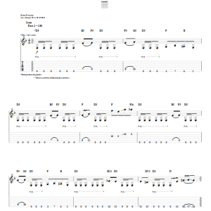 Lamb Of God Hourglass Musik Noten - Guitar Tab - 54871-0