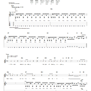 Lamb Of God The Faded Line Musik Noten - Guitar Tab - 54867-0