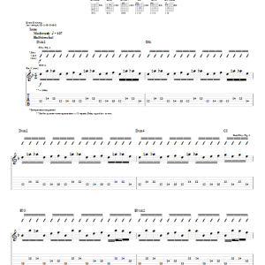 Lamb Of God Walk With Me In Hell Musik Noten - Guitar Tab - 57154-0