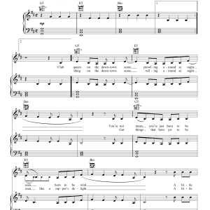 Lana Del Rey Art Deco Musik Noten - Piano, Vocal & Guitar Chords - 163444-0