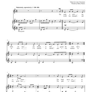 Larry Grossman Where Do I Go From Here Musik Noten - Piano & Vocal - 177565-0