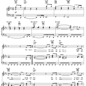 Larry Hagan Calvary's Love Musik Noten - Piano, Vocal & Guitar Chords - 52567-0