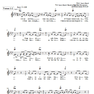 Larry Karol Kotveinu Musik Noten - Lead Sheet / Fake Book - 66130-0